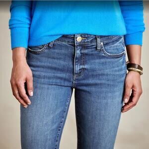 Kut from the Kloth Diana High-Rise Dark Wash Skinny Jeans
